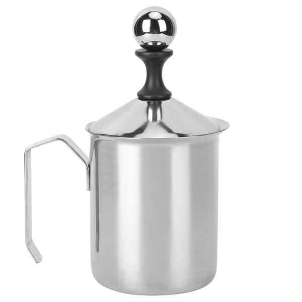 400cc 304 Rustfritt Stål Manuell Melkeskummer Mikser Rører for Kaffe Latte Art