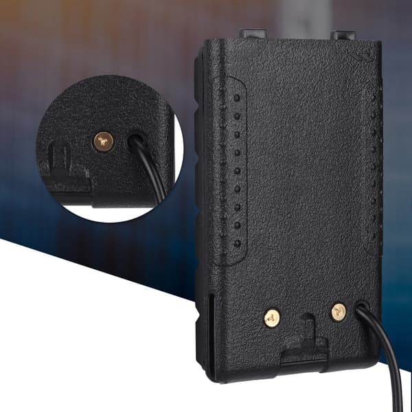 VX168 Walkie Talkie Bilbatteri Eliminator Adapter til Yaesu FT‑60R FT‑60E til Vertex