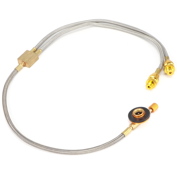 G1/8 DN6 Brenneradapter Slange Utendørs Slange Adapter for Dobbel Camping Komfyr (RT‑912A)
