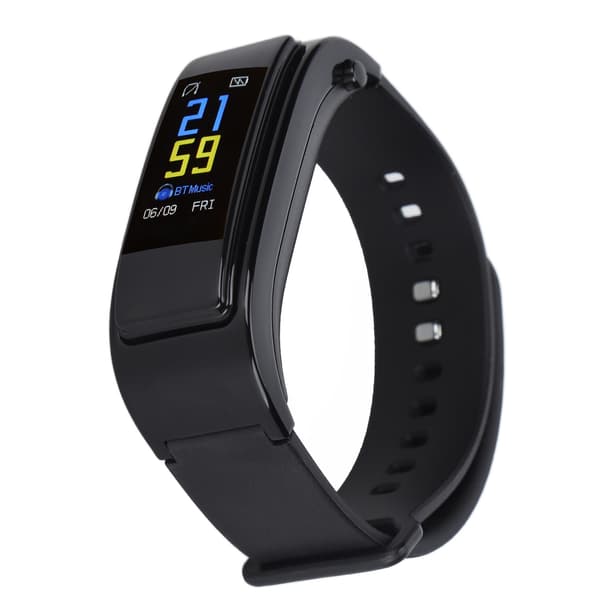 Y3PLUS Smart Armbånd Multifunktionelt Mode Smart Band USB Opladning Intelligent Ur Sort