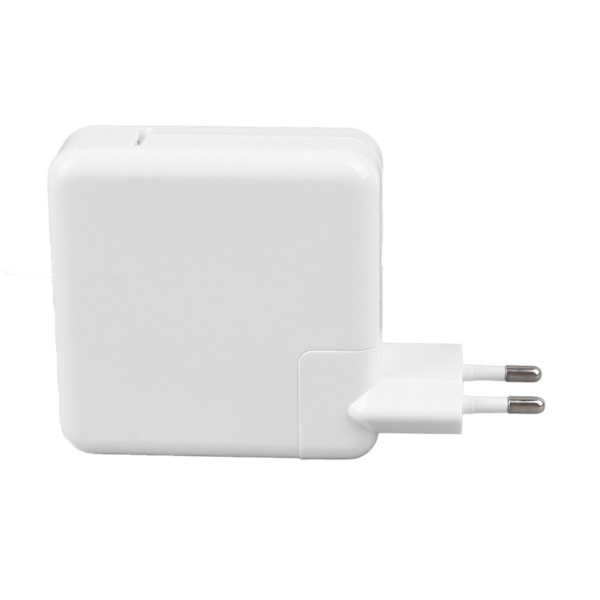 Snabbladdningsadapter Bärbar PD Snabbladdare 60W Laddare för OS X Laptop EU-kontakt 110‑240V