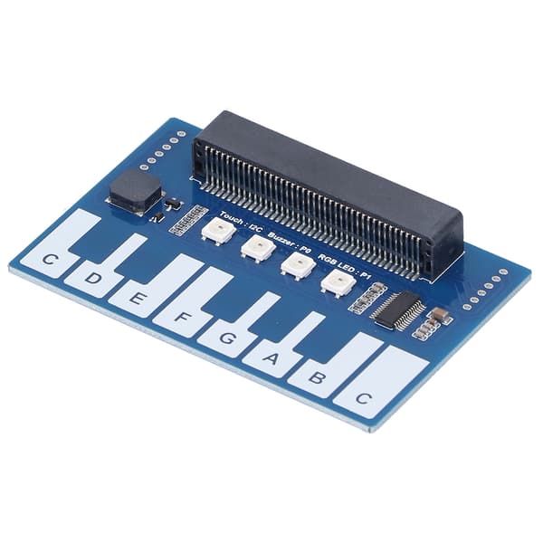 Mini pianomodul utvidelseskort kapasitiv berøringskontroller TTP229 I2C-grensesnitt for Micro:bit