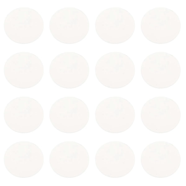 30 stk. blanke akrylskiver, transparent akrylplate, akrylskiveemner, akrylsirkel-emner