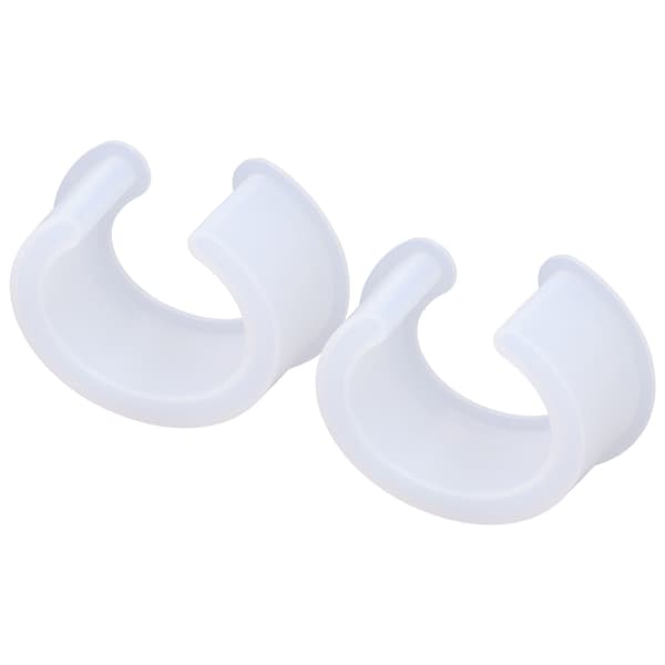 Silikonform DIY C-formad halvöppen stor storlek armband kristall epoxi silikonform