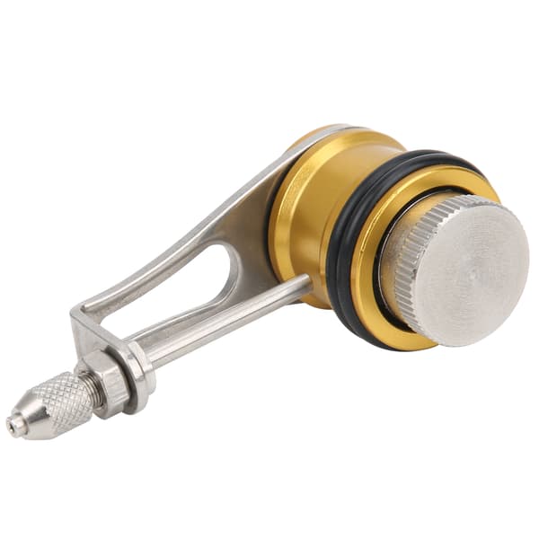 Fiskeknude-sæt Wire Knot Tool til Line Winder Assist Knotting Connector Tilbehør Guld