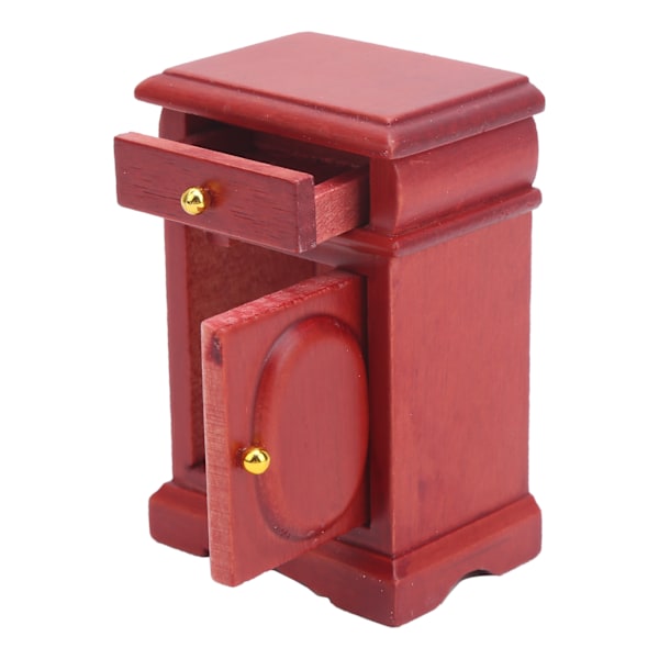 1:12 Dukkehus Miniature Palisander Natbord Model Dekorative Legetøj Soveværelse Ornamenter
