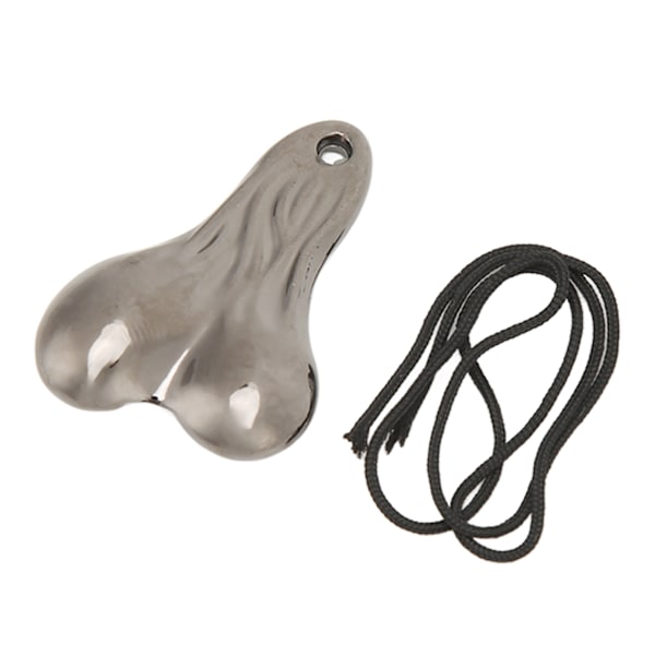 Hängande lastbilskulor Nötter Realism Zinklegering Cool Look Lastbilsmutter stötfångare med rep för RC modellbil Titanium