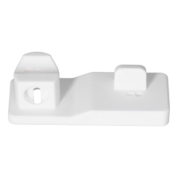 3 i 1 Silikon Ladestasjon Stativ Skrivebords Ladestasjon for IPhone 11 Pro for IOS Watch 6 Hvit