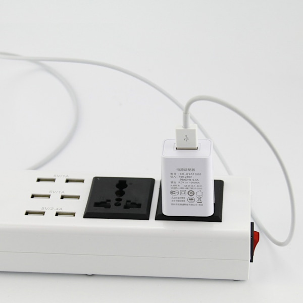 5V 1A USB-laderadapter strømforsyning bærbar USB-vegglader