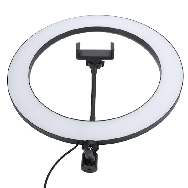 100-240V EU-plugg 36cm UN-360 3-farget LED-ringlys justerbar fylllampe for skjønnhet Live