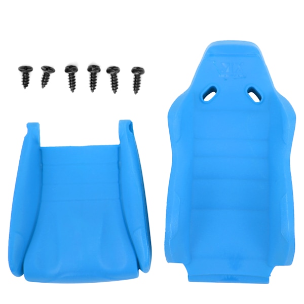 Plastic Driving Seat Interior Simulation Accessory for Axial SCX10/TRX4 1/10 RC CarBlue