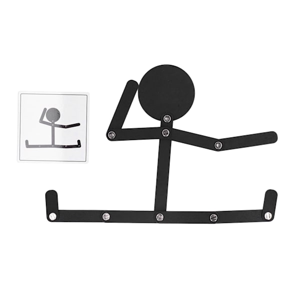 Stickman Legetøj Træning Koordination Burr Fri Sort Lind Materiale Pædagogisk Puslespil Legetøj til Over 3 År Gamle