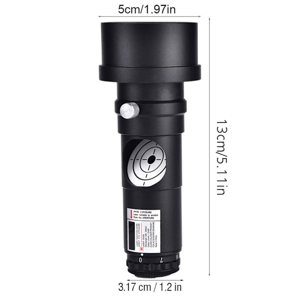 Laser Collimator med 2" adapter til Newtonske teleskoper