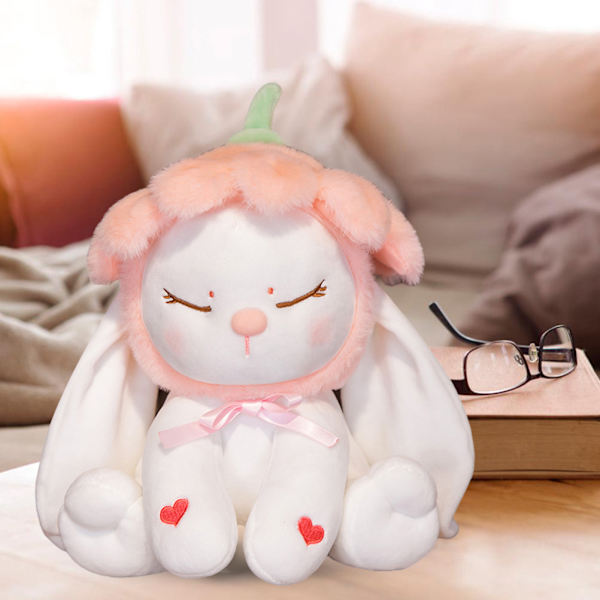 Plysj leker Petal Rabbit utstoppet fluffy dukke søt myk dukke feriegaver for barn voksne