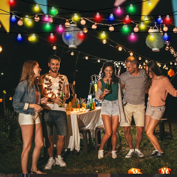 20 Stk LED Pære Farve B22 3W Tilsvarende 30W 240LM B22 Bajonet Pærer Garland Farve LED Multicolor Pærer til Hjem Bar Party