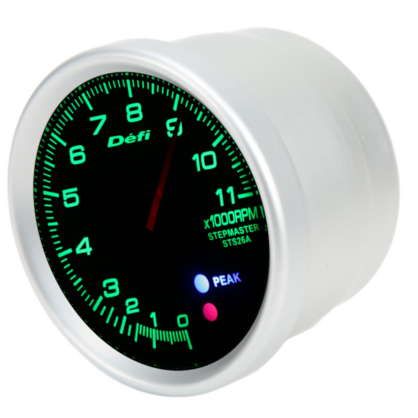 Varvräknare 85mm/3,35in diameter 0-11000RPM Färgglad LED-bakgrundsbelysning Universell för 12V motorcykel RV Yacht
