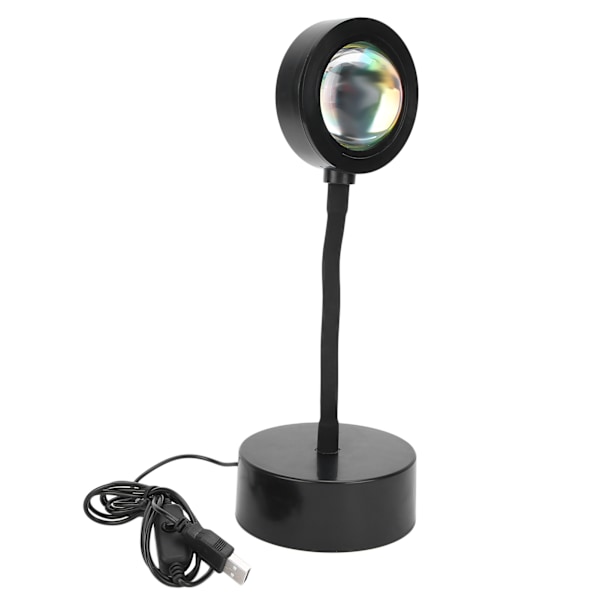 Projektorlampe 180 graders rotasjon justerbar LED-projektorlys for soverom Live Room1#
