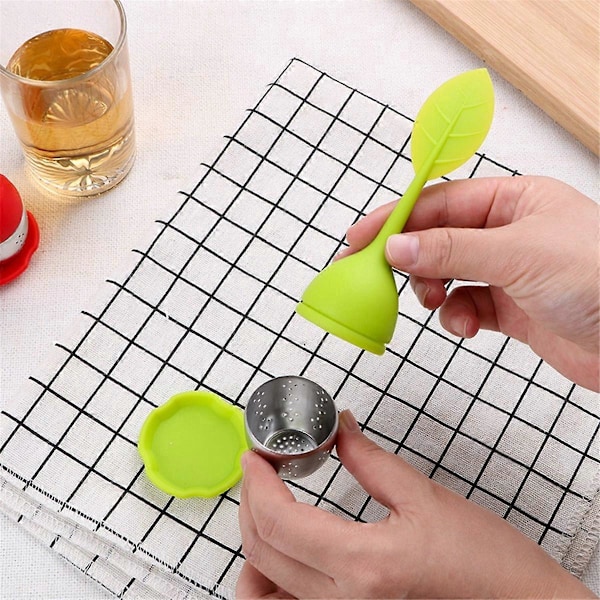 Te-infusers, te-servis filter doftande te-verktyg te-sil