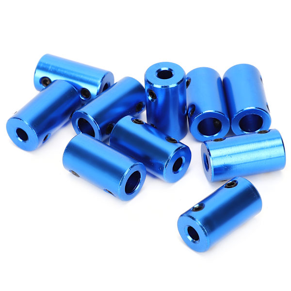 10 stk. akselkobling motor DIY aluminiumslegering bådmodel 3D-printerdele 5 x 8 mm