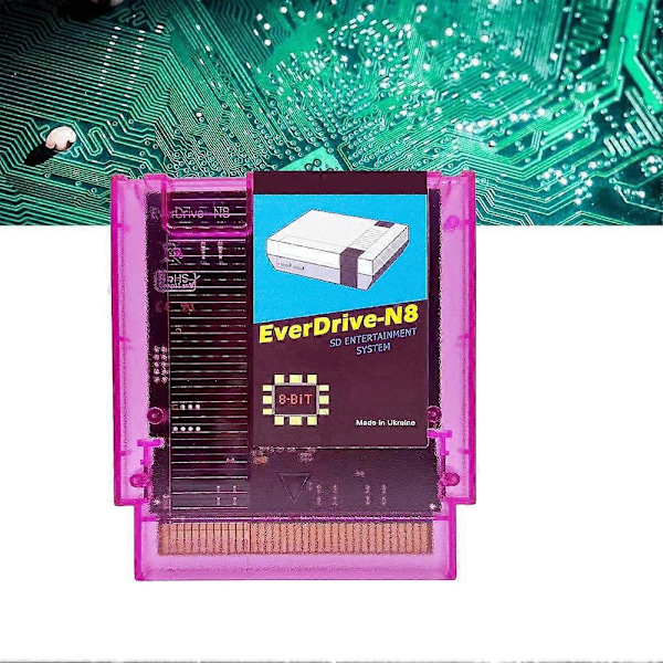 Pelikortti N8 -pelikonsolille 8-bittiselle videopelikonsolille E