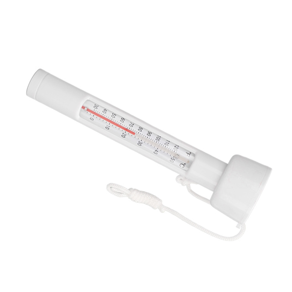 Bassengtermometer Transparent Farge Vanntett Holdbar 0 til 50℃ Enkel Avlesning Svømmebasseng Termometer for Elv