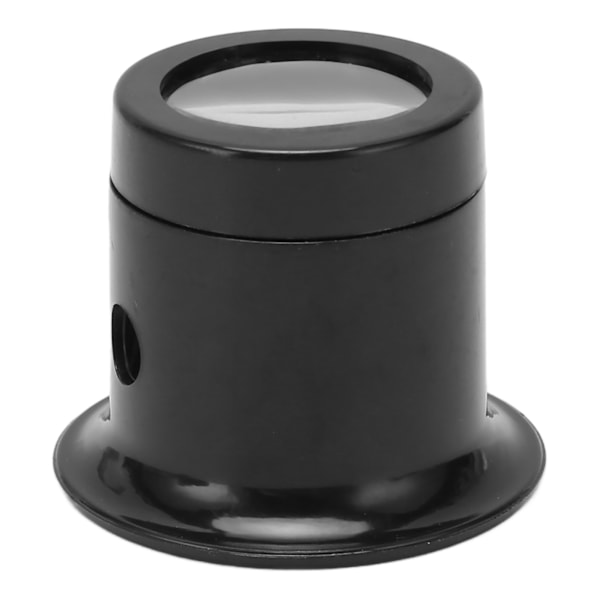 Juvelerer Lup Forstørrelsesglas Bærbar Monocle Eye Loop Forstørrelsesurmagere Reparationsværktøj til mønter Frimærker 10X