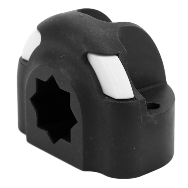 Båt fiskestang holder montering base nylon multifunksjon halvsirkelformet båt tackle montering base med skruer for kano kajakk