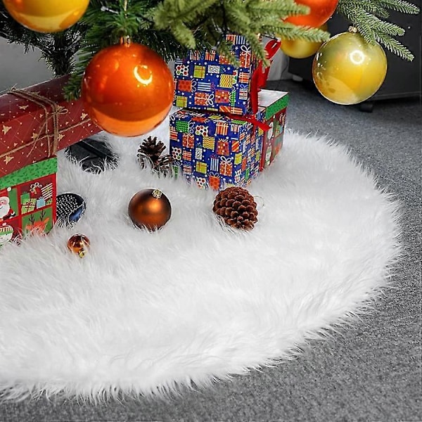 Mjuk Julgransmatta, Mjuk Julgransmatta, Julgransmatta, Vit Mjuk Granmatta, Rund Julgransbasöverdrag, för Julhelgen