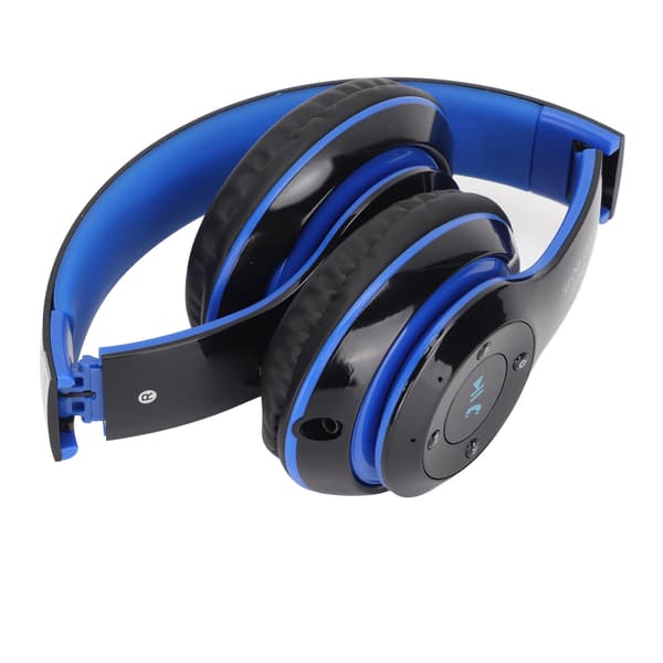 S6 HIFI Stereo Headset Bluetooth Headset Foldbart Musik Headset med Mikrofon til Mobiltelefon Tablet Blå