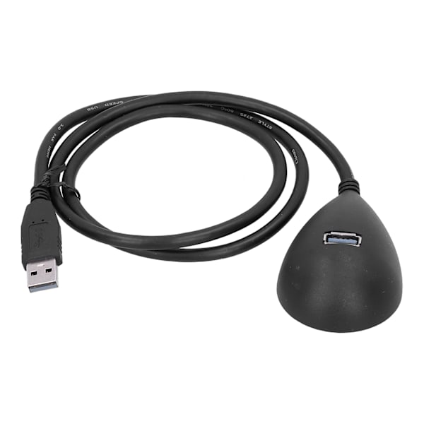 0,8 m USB 3.0 forlengelsesdokkingkabelramme Dockingbasekabel Cradle hann til hunn