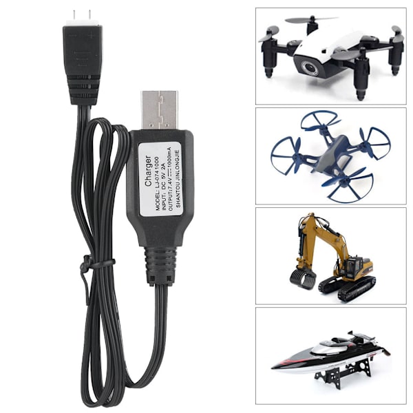 7,4 V Lipo-akku USB 5 V tasapainolatauskaapeli 9300-9304 1/18 RC-malliautolle