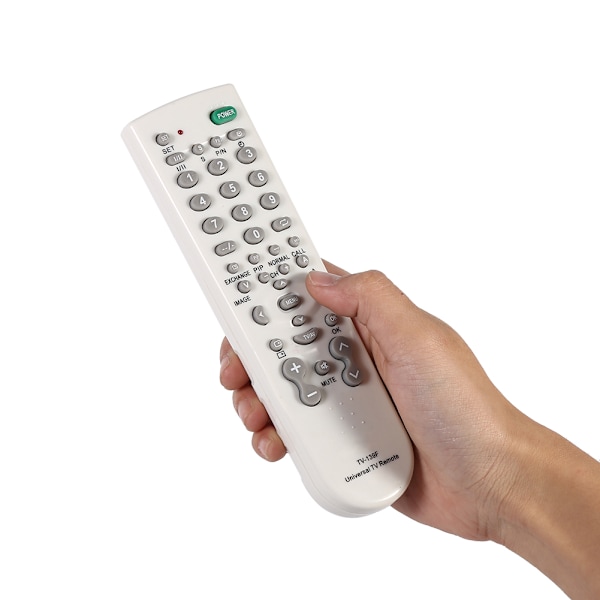 1 st universell intelligent TV-fjärrkontroll enhet TV-139F ersättningskontroll vit