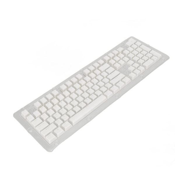 PBT Tastaturer Høj Lav Layout Dobbelt Layer 2 Farve 108 Taster Mekaniske Keyboards til 61 87 104 108 Tastatur Hvid