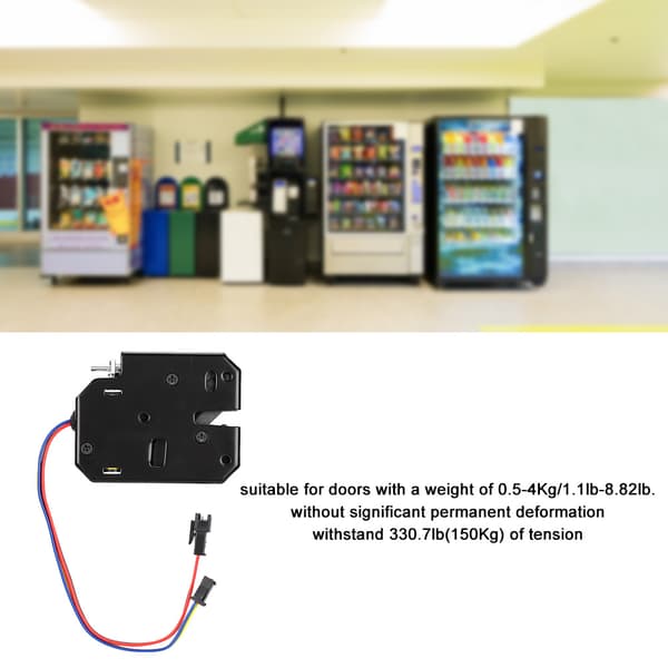 Smart Justerbar Digital Elektrisk Skabslås - DC24V