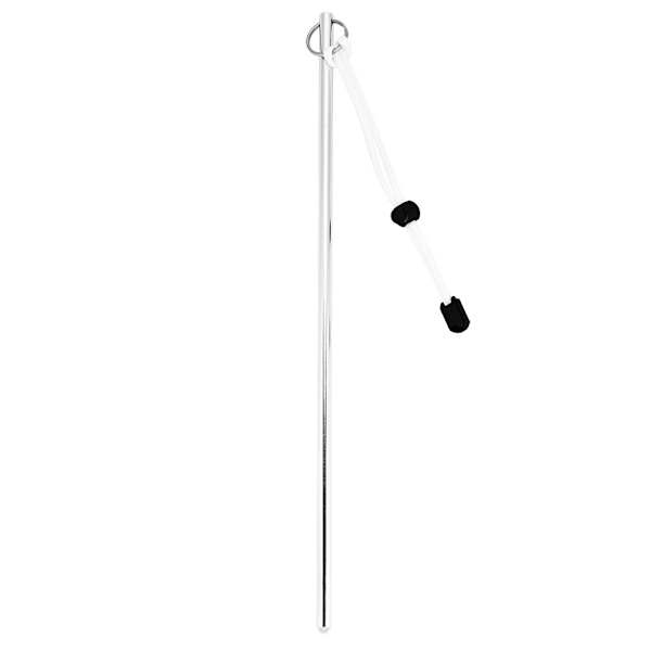 Aluminiumlegering Scuba Diving Støymaker Stick Rod Pointer med Fallskjerm Lanyard (Sølv)