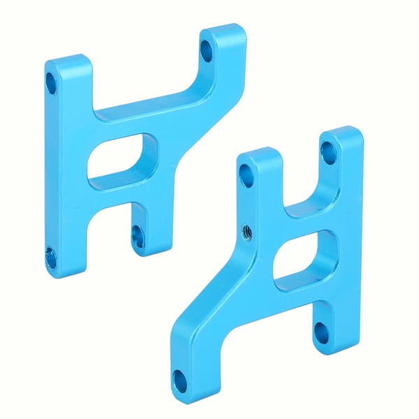 Aluminiumslegering Forreste Nedre Ophængsarm (V/H) Passer til TAMIYA 1:10 CC01 RC Modelbil Blå CC01-003B