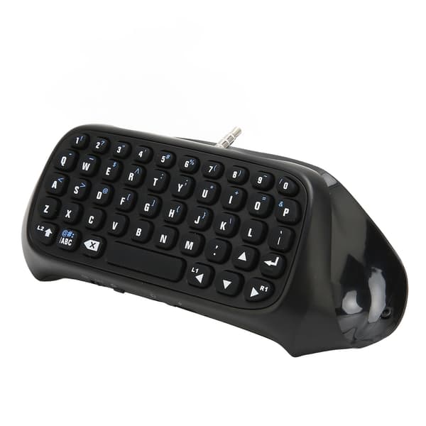 Trådløst Mini Bluetooth-tastatur DC 5V Stabilt Bærbart Gamepad-beskedtastatur til PS4-controller