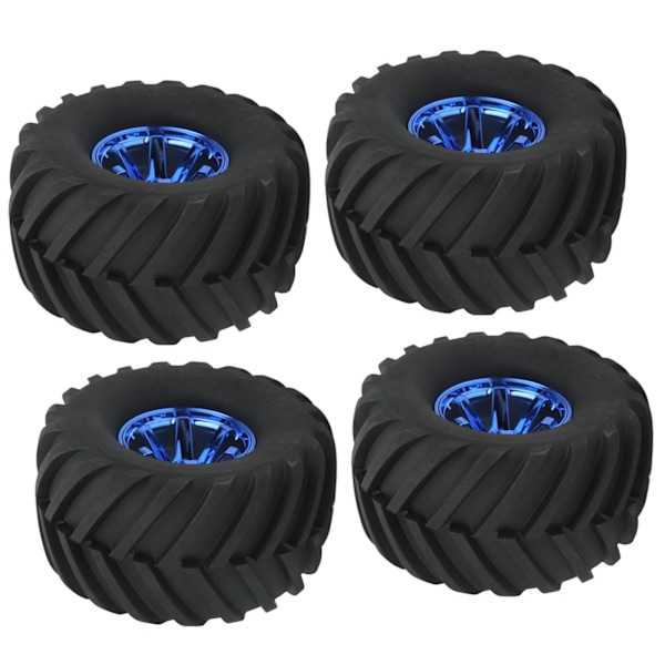 4 kpl 1/10 Scale Monster Truck Renkaat RC-auton renkaat ja pyörät 1/10-kaukosäätimelle