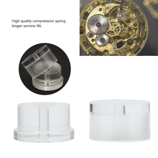 Watch Huvudfjäder Press Fat Covers Armbandsur Spring Winding Mechanism Watch verktyg