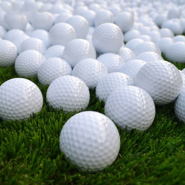 12 st träningsbollar vita bollar för svingträning driving range hemmabruk