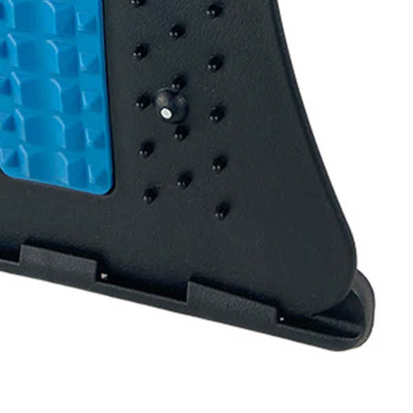 Ryggmassagebräda Justerbar nivå Lumbar Back Cracker Bårbräda Spine Deck 3 Level Blue and Black