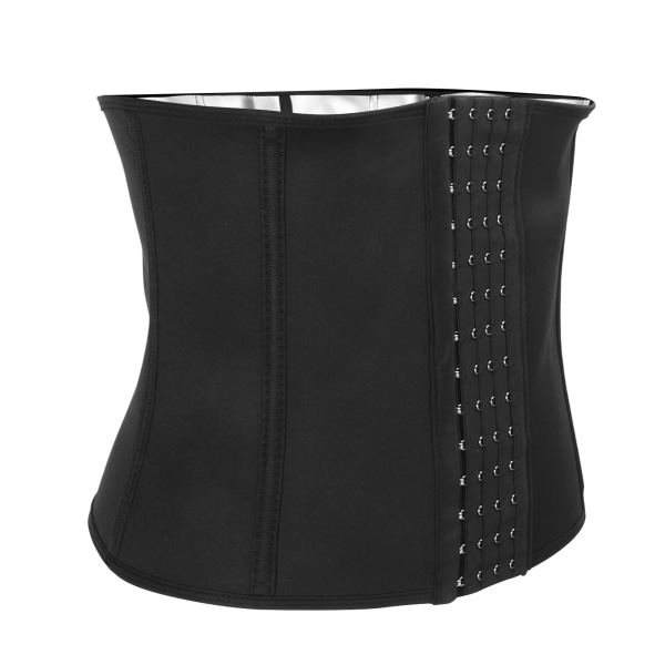 Belly Wrap Komfortabel 4-rækket knap Justerbar Wrap Waist Trainer til kvinder Yoga Fitness L