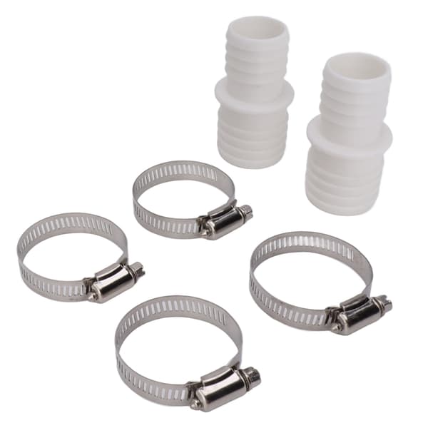 32mm Slangkoppling Poolslangadapter med Slangklämma Slangadapter Ersättning för Pangea Tech