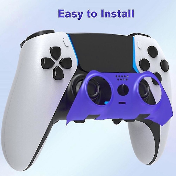Til Ps5 Edge Controller Spilcontroller Dekorativ Stribe Front Cover Faceplate Spilcontroller