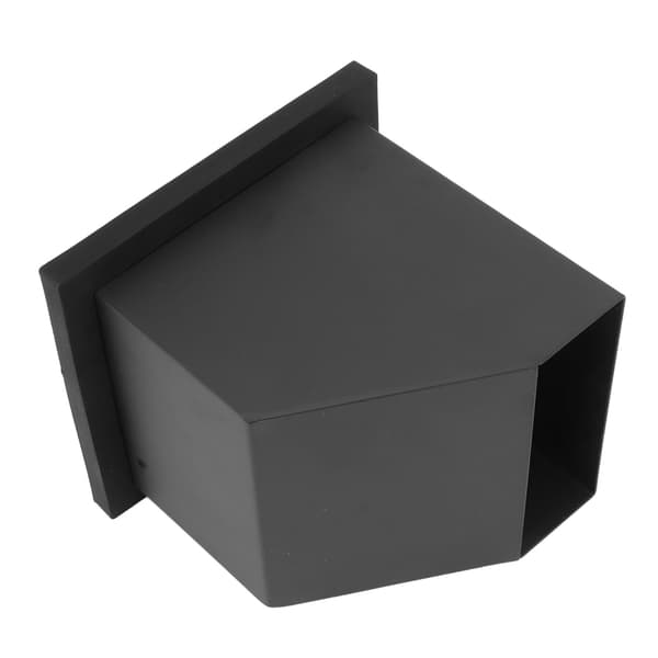 Kaffe Knock Box Indbygget Bundløs Kaffe Knocking Slagspand Cafe Bar Pulver Grums Boks Sort