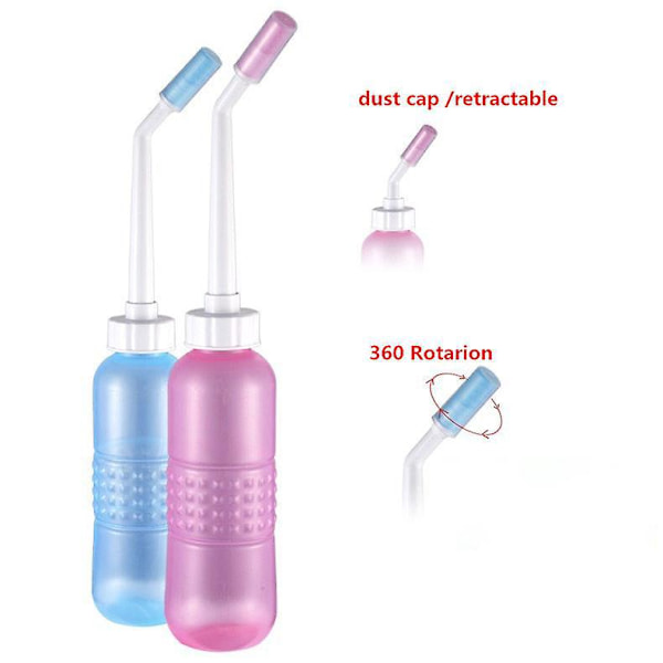 Portable Bidets for Postpartum Perineal Care - Pink and Blue, 2pcs