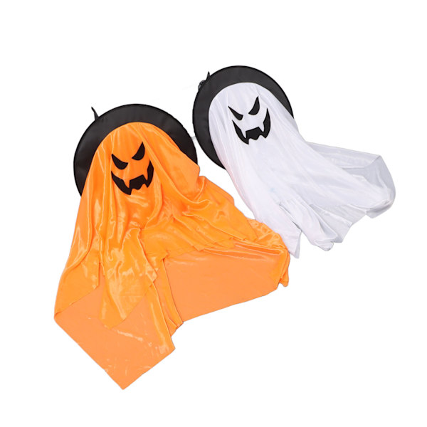 Ghost String Lights Klart mønster Spooky Atmosfære Batteridrevet LED Ghost Lights for Party Decoration Family