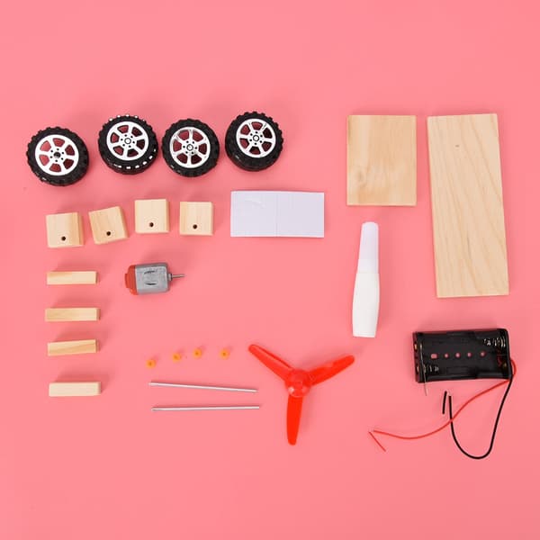 DIY Pedagogiske Eksperimentleker Barn Fysisk Vitenskap Montering Bilmodell Leke