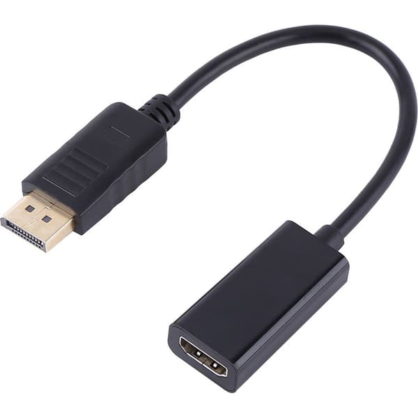 DisplayPort uros-HDMI naaras -sovitin HP/Dell-tietokoneille