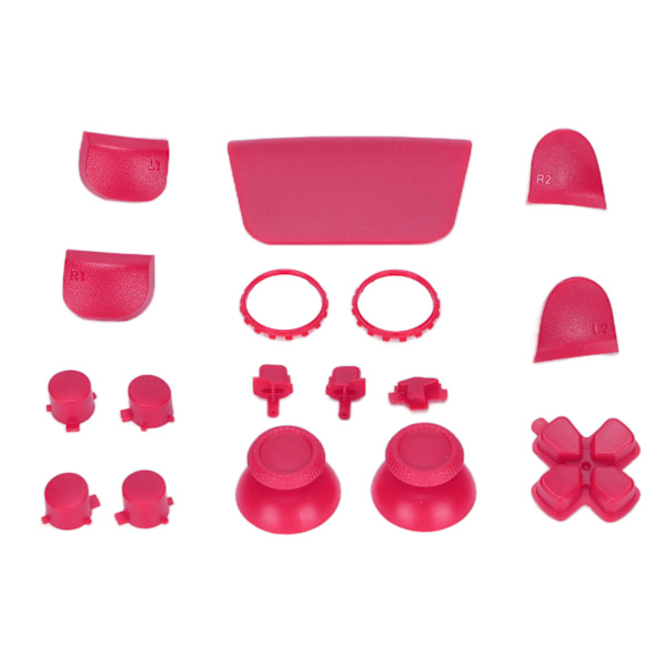 Ersättningsknappar L2 R2 Full Buttons Set Ersättningsknapp Reparationssats för PS5 ControllerPink